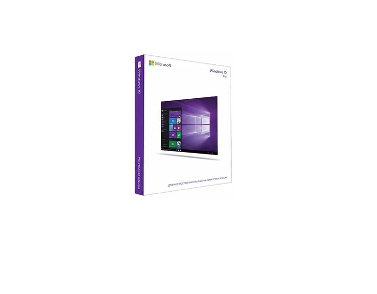 ПО Microsoft Windows 10 Professional 64-bit Russian Single package DVD OEM (FQC-08909 in pack)