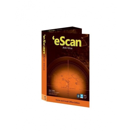 Антивирус eScan Antivirus with Cloud Security продление на 2 ПК ...
