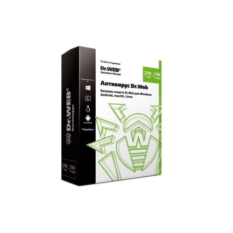 Антивирус DrWeb продление на 3 года на 1 ПК [LHW-AK-36M-1-B3] (э...