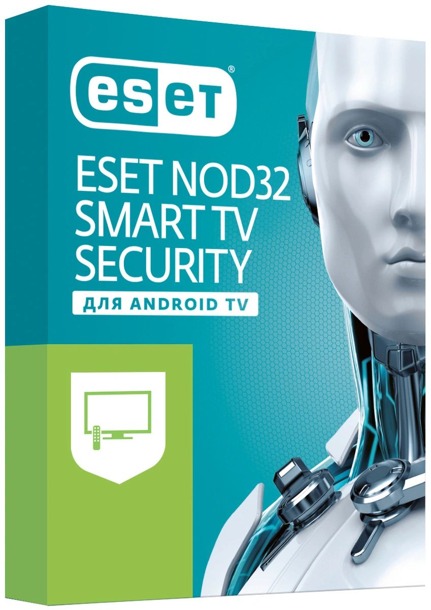Антивирус ESET NOD32 Smart TV Security на 1 год на 1 устройство [NOD32-MST-NS(EKEY)-1-1] (электронный ключ)