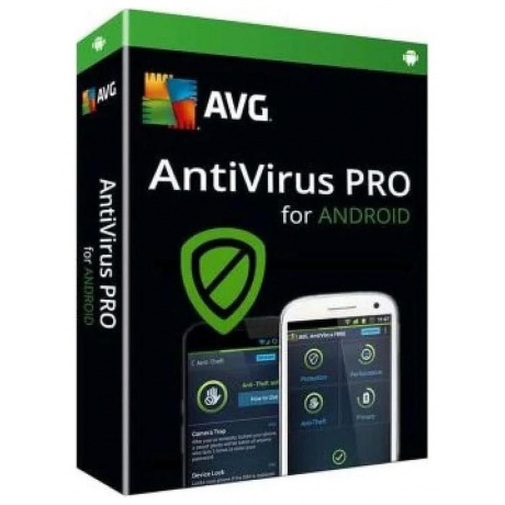 AVG AntiVirus Pro for Android 1 Device 2 Years (avp.1.24m) (элек...