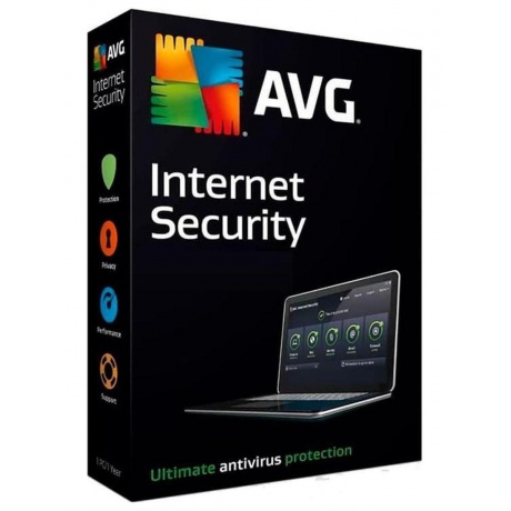AVG Internet Security - 3 PCs 2 Years (isw.3.24m) (электронный к...