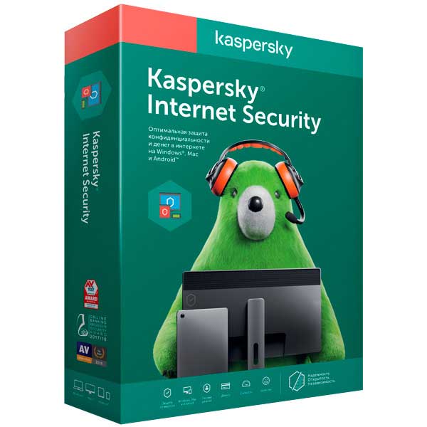 Антивирус Kaspersky KIS RU на 2 устройства 1 год (KL1939ROBFR)