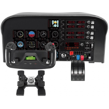 Контроллер Logitech G Flight Instrument Panel (945-000008) черный - фото 1