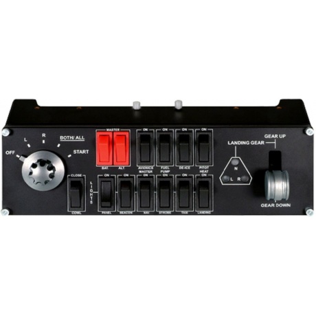 Контроллер Logitech G Flight Switch Panel (945-000012) черный - фото 2