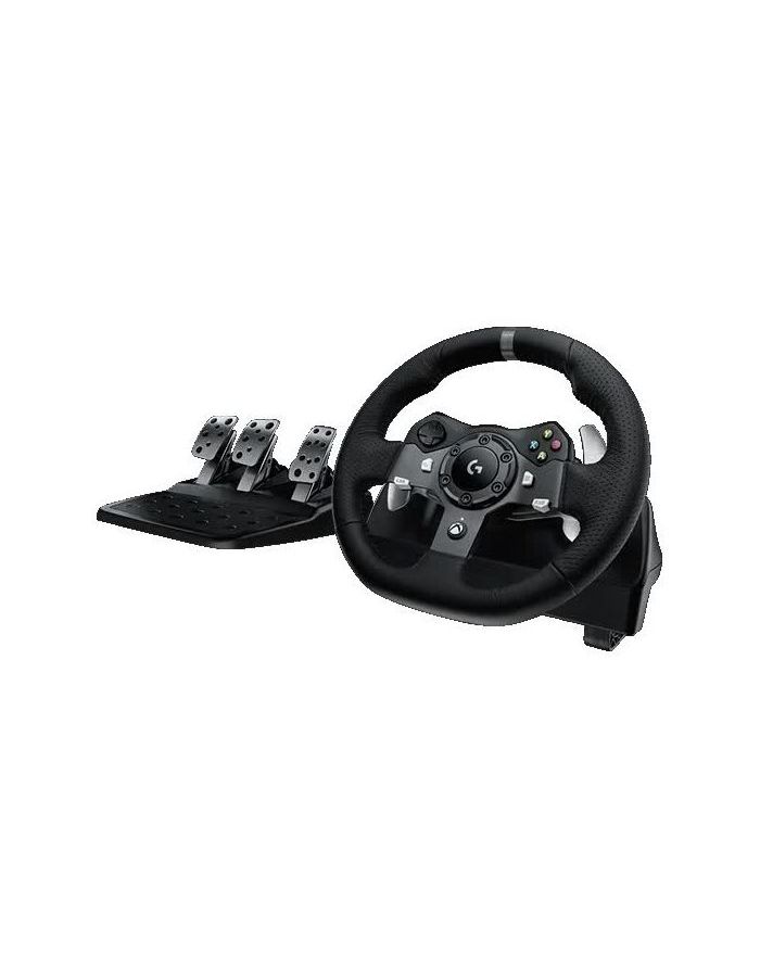 Руль Logitech G920 Driving Force черный 941-000123 руль 941 000123 logitech g920 driving force racing wheel usb