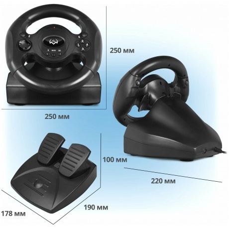 Руль Sven GC-W300 чёрный (SV-017934) - фото 20