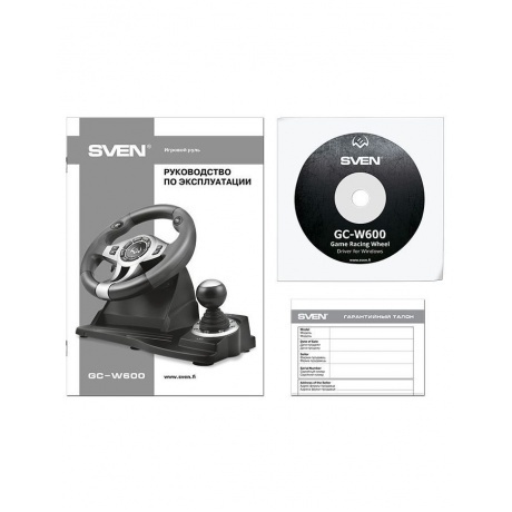 Руль Sven GC-W600 (SV-015435) чёрный - фото 5