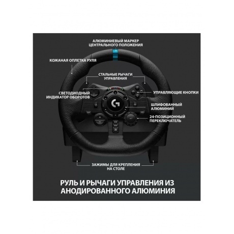 Руль Logitech G923 Trueforce (941-000158) - фото 16