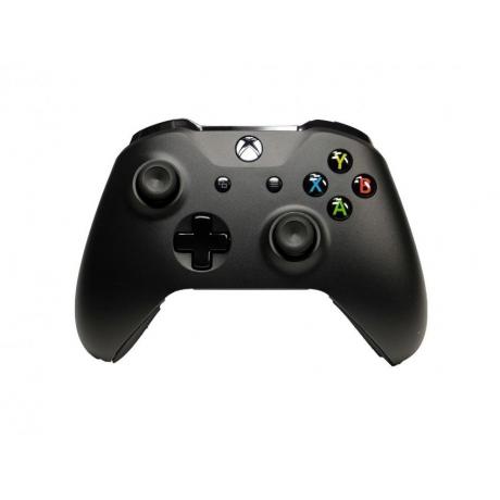 Геймпад беспроводной Microsoft Xbox One Wireless Controller черный (6CL-00002) - фото 1