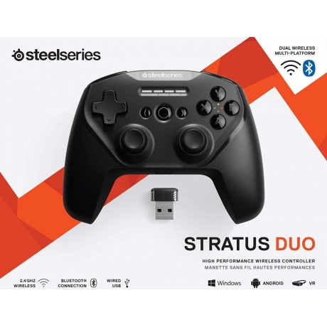 Геймпад Steelseries Stratus Duo (69075) черный - фото 7