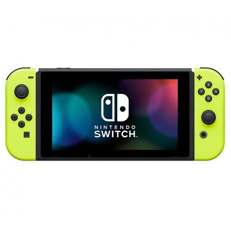Два контроллера Joy-Con для Nintendo Switch (неоновые желтые) - фото 4