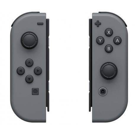 Два контроллера Joy-Con для Nintendo Switch (серые) - фото 3