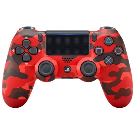 Геймпад Sony Dualshock 4 V2 (CUH-ZCT2E/PS719950004) Red Camouflage - фото 1