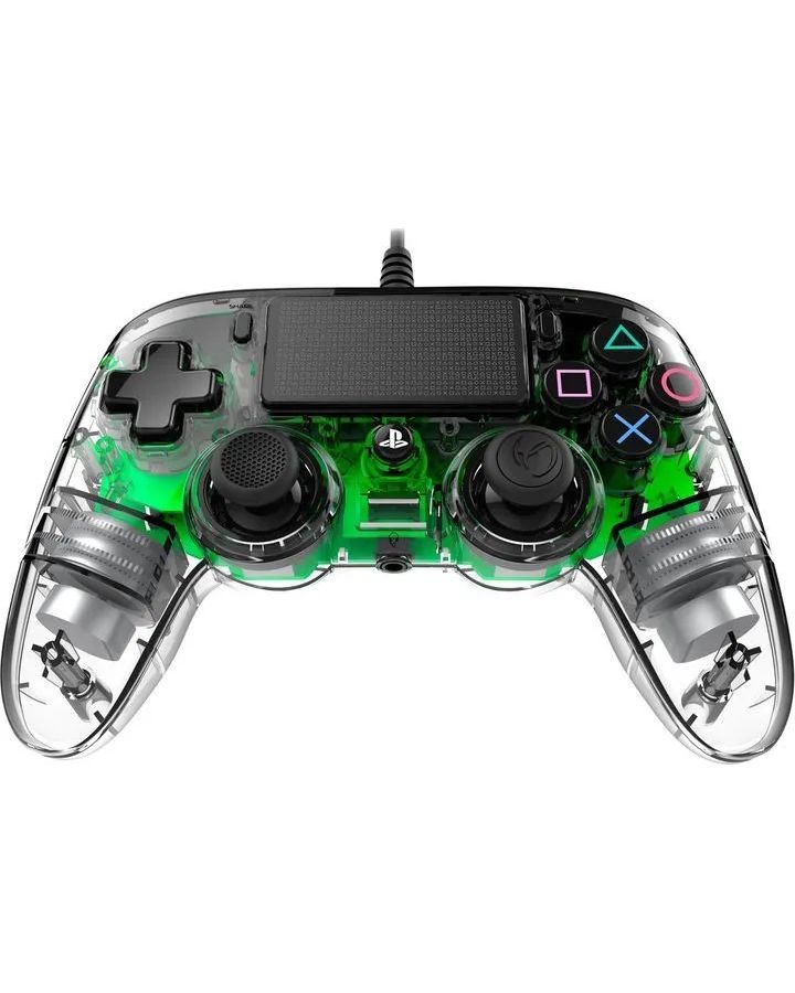Геймпад Nacon зеленый для: PlayStation 4/PC (PS4OFCPADCLGREEN) микрофон проводной thomson m151 3м черный
