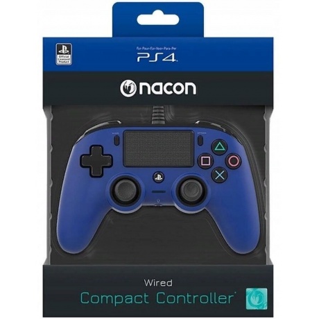 Геймпад Nacon синий для: PlayStation 4/PC (PS4OFCPADBLUE) - фото 5