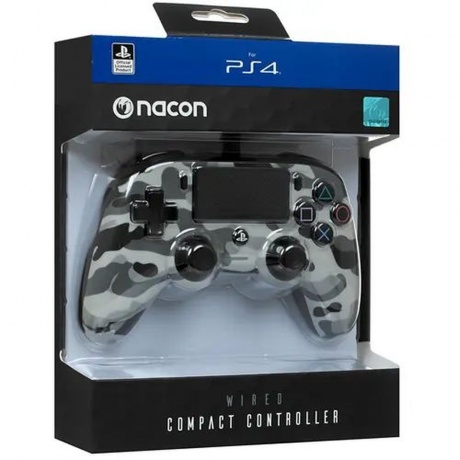 Геймпад Nacon серый камуфляж для: PlayStation 4/PC (PS4OFCPADCAMGREY) - фото 14