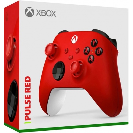 Геймпад  Xbox Controller Pulse Red (QAU-00013) - фото 5