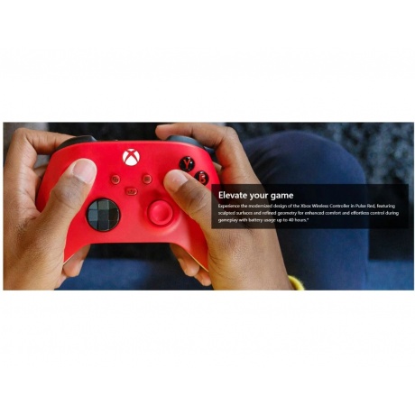 Геймпад  Xbox Controller Pulse Red (QAU-00013) - фото 8
