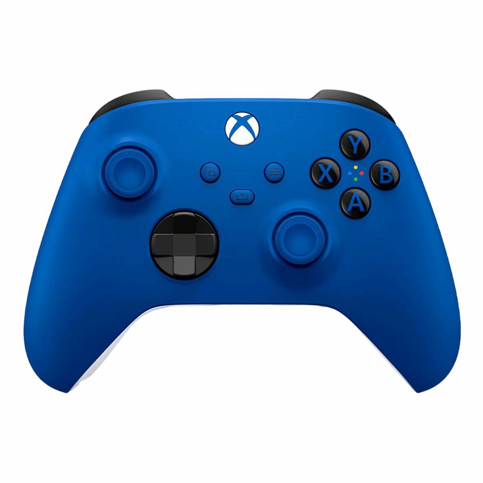 Геймпад Xbox Controller Shock Blue (QAU-00003) геймпад для xbox microsoft синий qau 00002