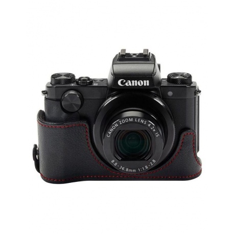 Чехол для фотокамеры Canon PU LEATHER JACKET DCC-1850 черный - фото 3