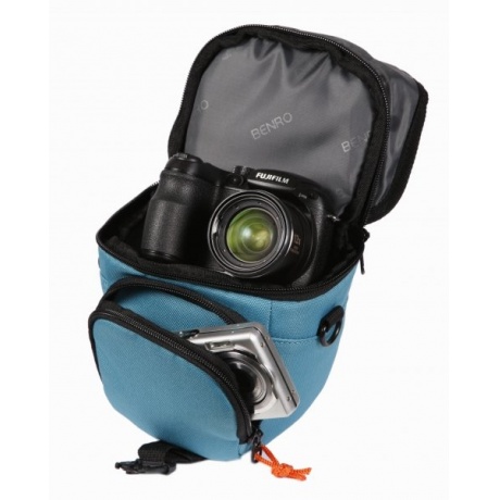 Сумка Gamma Mini Z10 для беззеркальной камеры светло синяя - фото 3