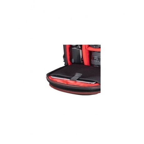 Рюкзак для зеркальной фотокамеры Hama Miami 150 черный/красный - фото 6