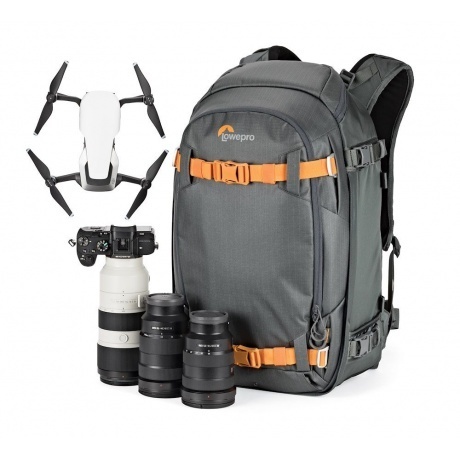 Рюкзак LowePro Whistler BP 350 AW II (серый) - фото 6