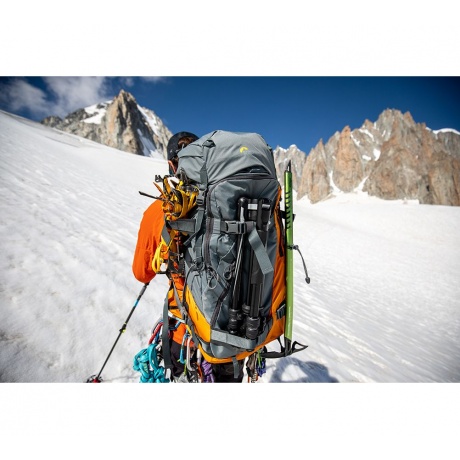 Рюкзак LowePro Powder BP 500 AW (серый/оранжевый) - фото 15