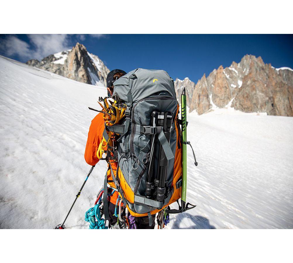 Рюкзак LowePro Powder BP 500 AW (серый/оранжевый) - фото 15