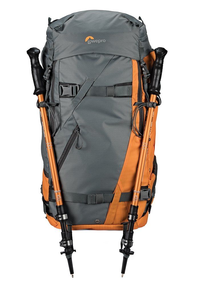 Рюкзак LowePro Powder BP 500 AW (серый/оранжевый) - фото 2