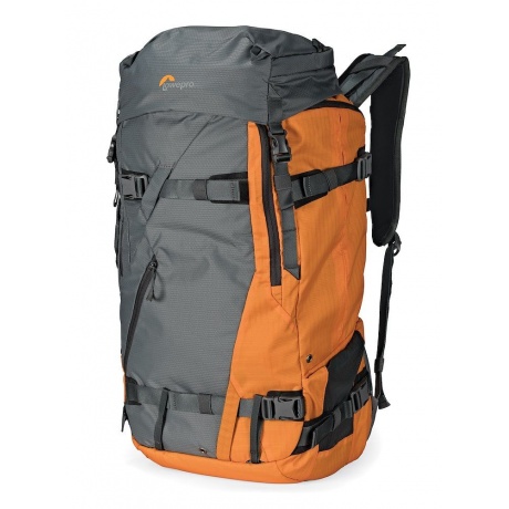 Рюкзак LowePro Powder BP 500 AW (серый/оранжевый) - фото 3