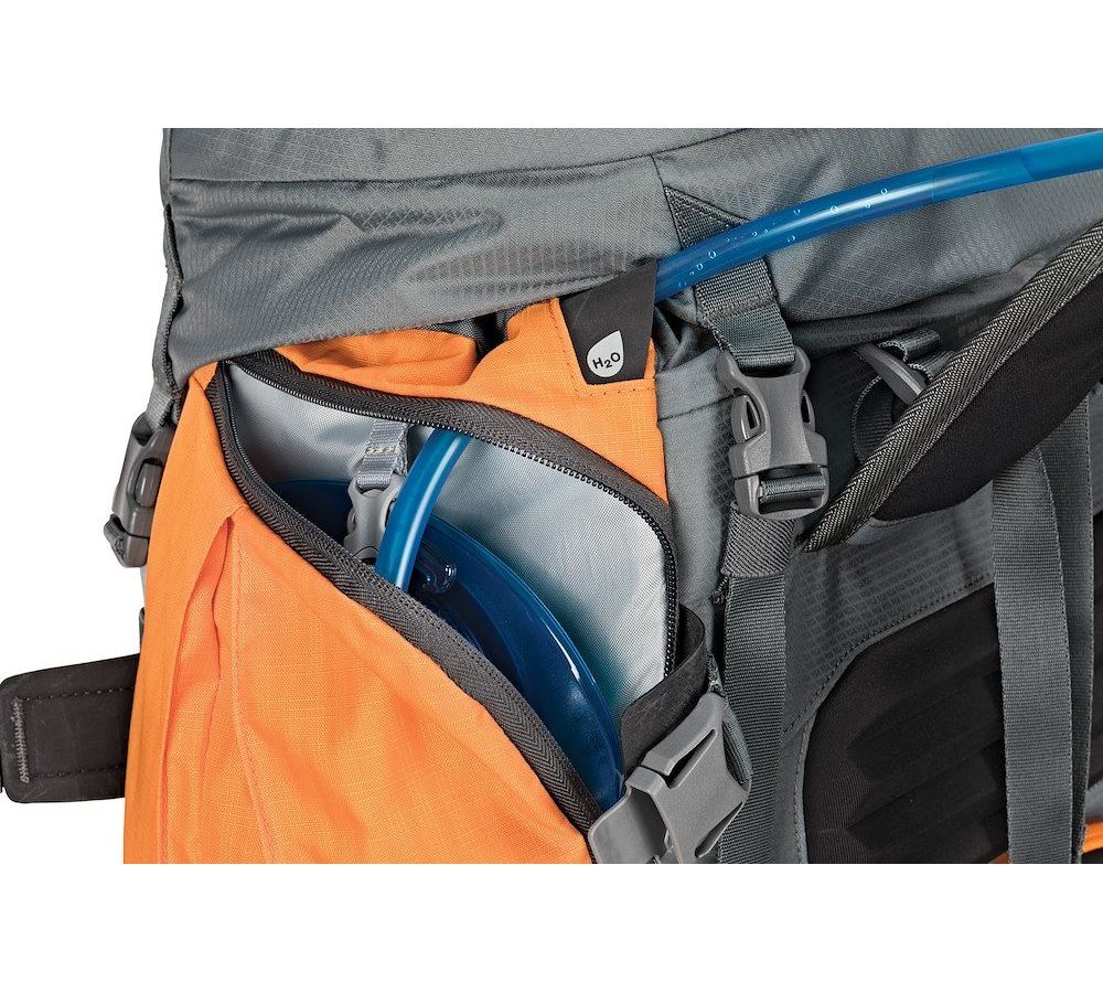 Рюкзак LowePro Powder BP 500 AW (серый/оранжевый) - фото 6