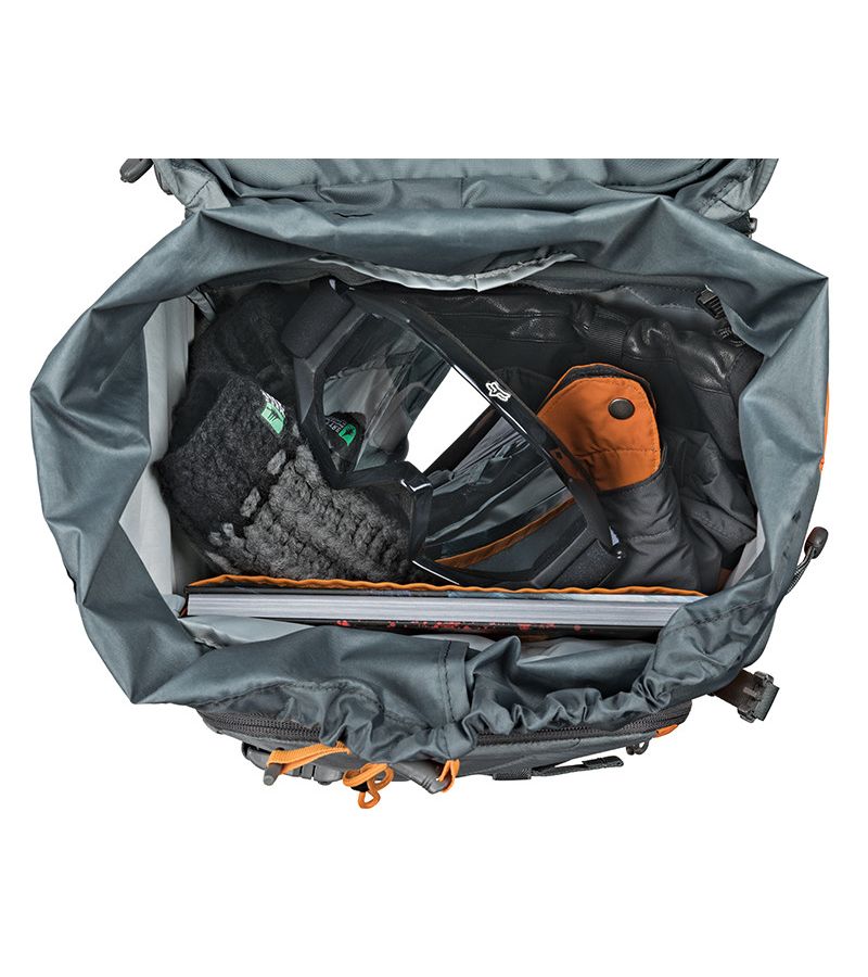 Рюкзак LowePro Powder BP 500 AW (серый/оранжевый) - фото 7
