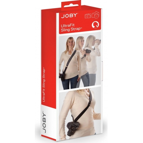 Ремень для фотокамеры Joby UltraFit Sling Strap (JB01258-BWW) серый - фото 1