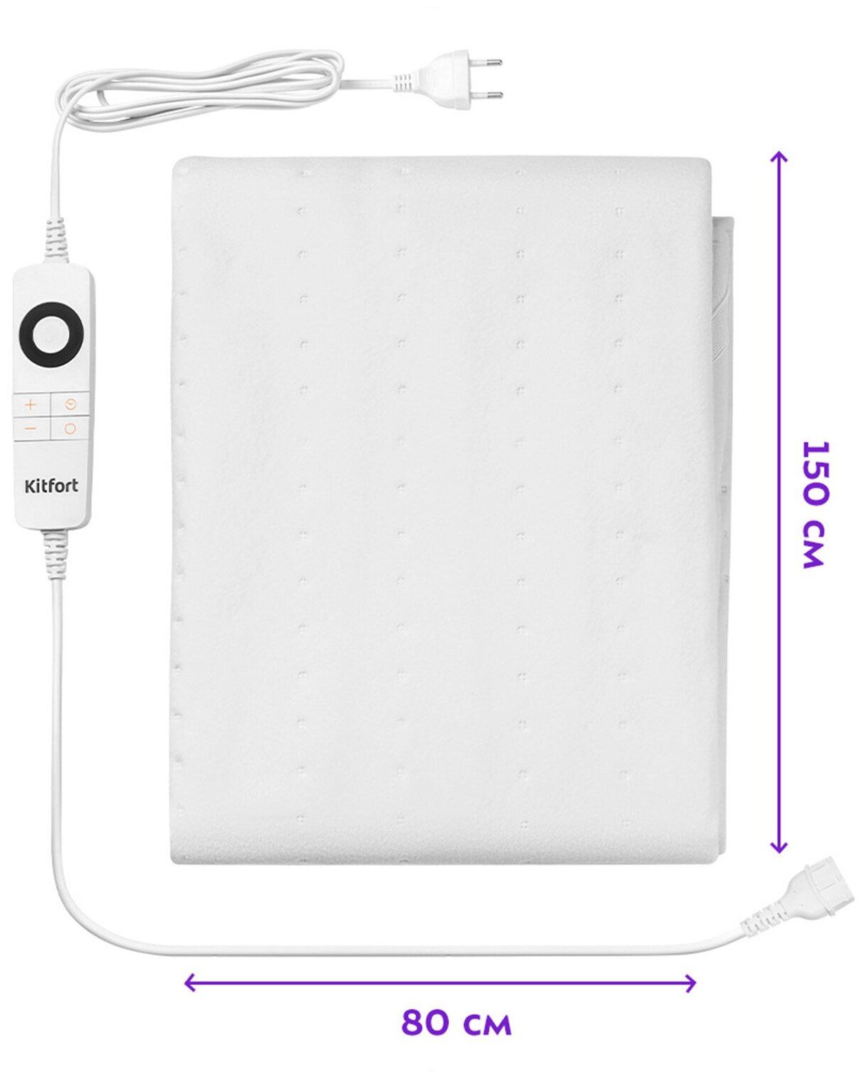 Электропростыня КТ-2061 150 х 80 см - фото 4