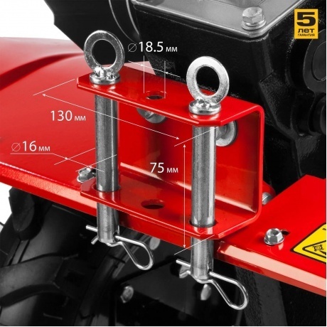 Мотоблок бензиновый Зубр МТБ-400 - фото 12