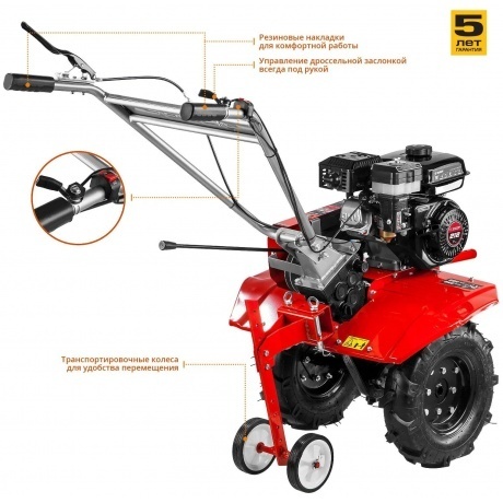 Мотоблок бензиновый Зубр МТБ-400 - фото 8