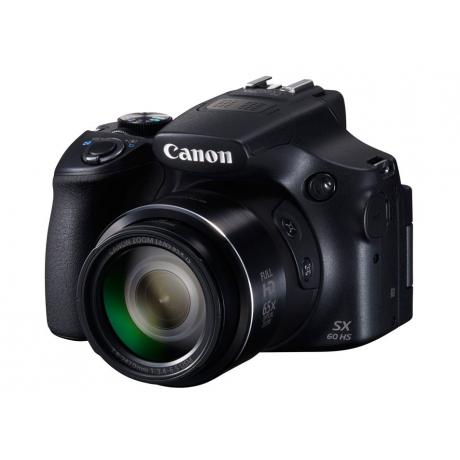 Цифровой фотоаппарат Canon PowerShot SX60 HS Black - фото 1