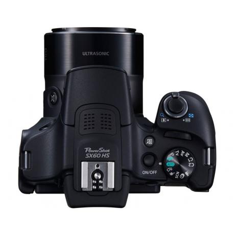 Цифровой фотоаппарат Canon PowerShot SX60 HS Black - фото 7