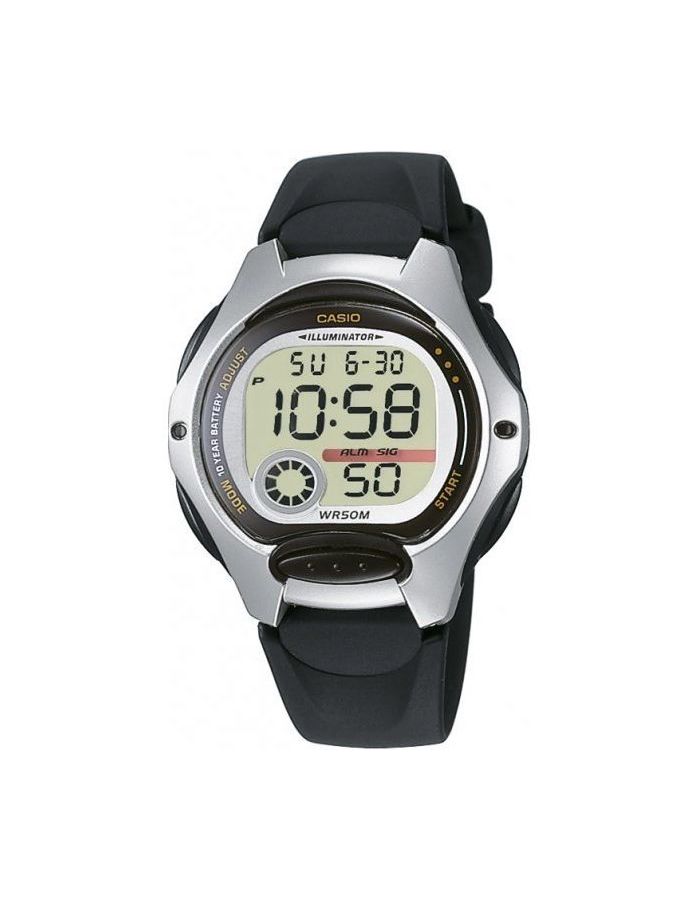 Наручные часы Casio Illuminator LW-200-1A, цвет серебряный - фото 1