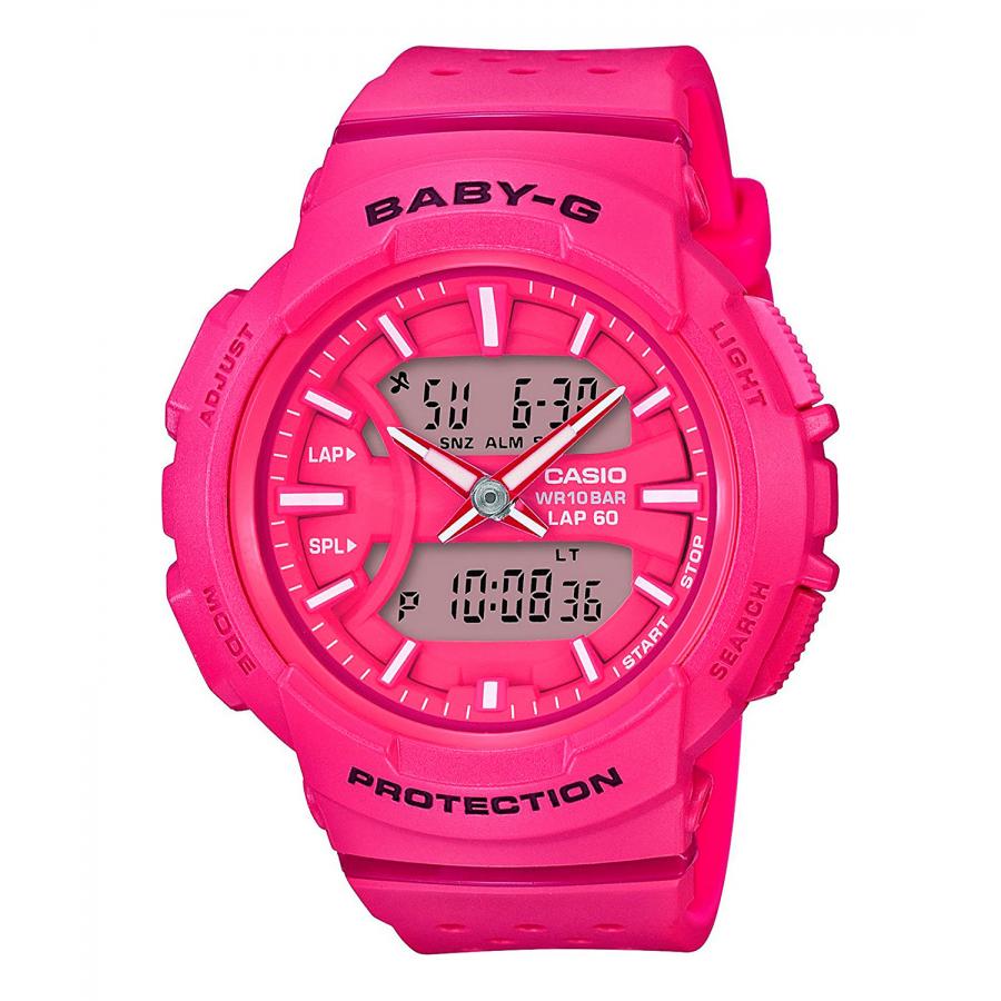 Наручные часы Casio Baby-G BGA-240-4A, цвет розовый - фото 1