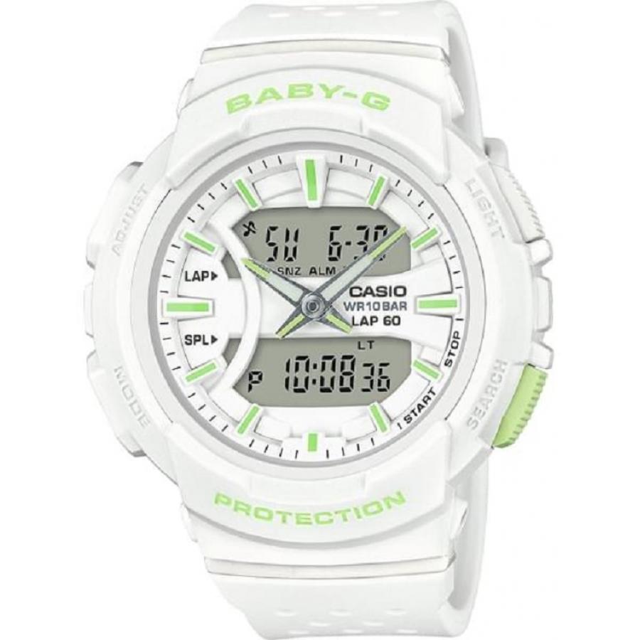 Наручные часы Casio BGA-240-7A2, цвет белый - фото 1