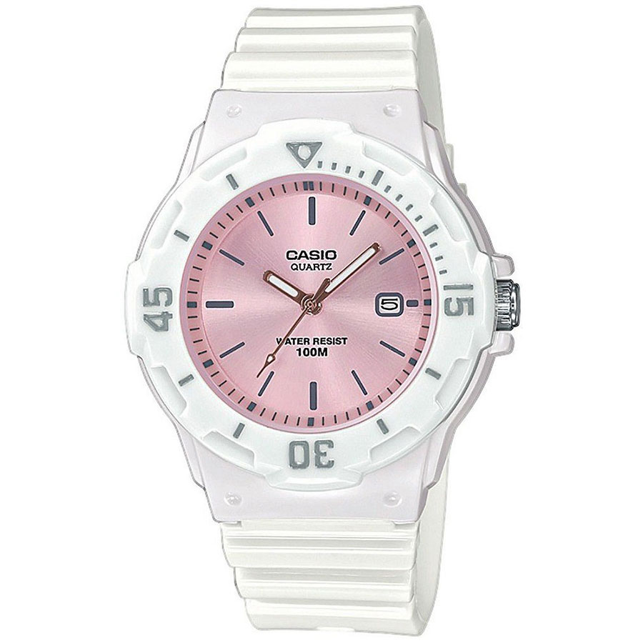 Наручные часы Casio LRW-200H-4E3VEF, цвет белый - фото 1