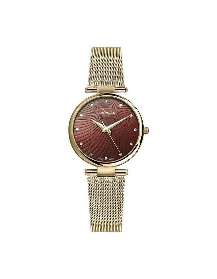 Наручные часы Adriatica A3689.114GQ роскошные женские наручные часы браслет часы модные женские часы унисекс нержавеющая сталь стразы кварцевые наручные часы для женщин