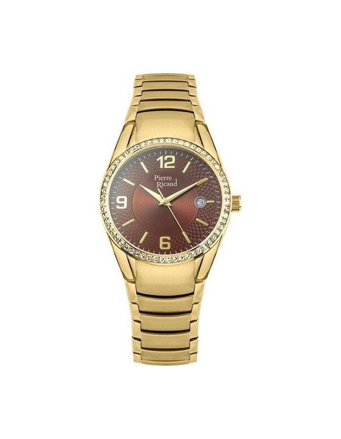 Наручные часы Pierre Ricaud P21032.115GQZ роскошные женские наручные часы браслет часы модные женские часы унисекс нержавеющая сталь стразы кварцевые наручные часы для женщин
