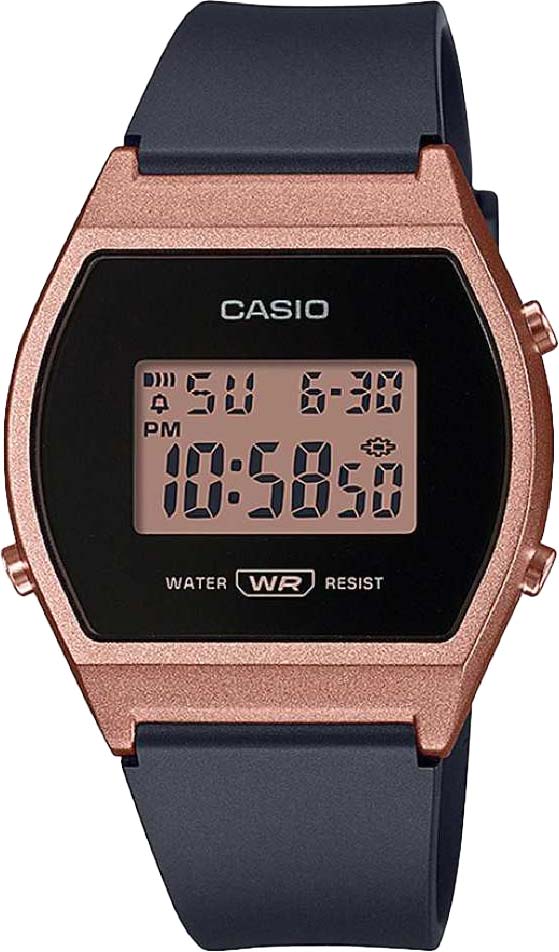 Наручные часы Casio LW-204-1AEF, цвет розовое золото - фото 1