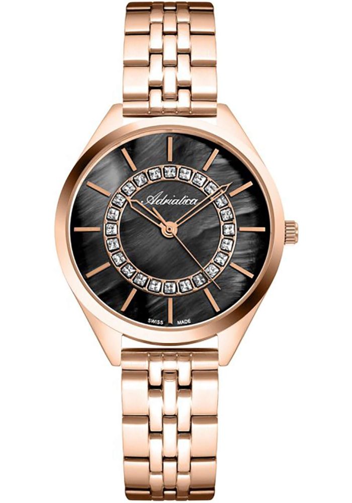 Наручные часы Adriatica A3817.91RMQ shsby новые женские наручные часы в полоску женские наручные часы высококачественные часы из ткани милые наручные часы для девочек
