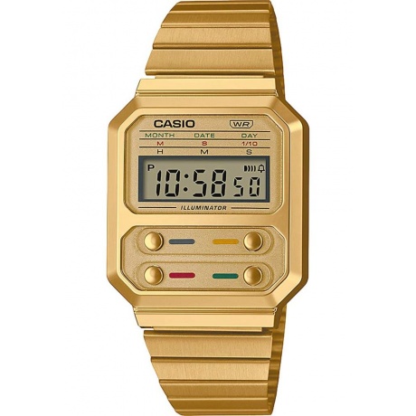 Наручные часы Casio A100WEG-9A - фото 1