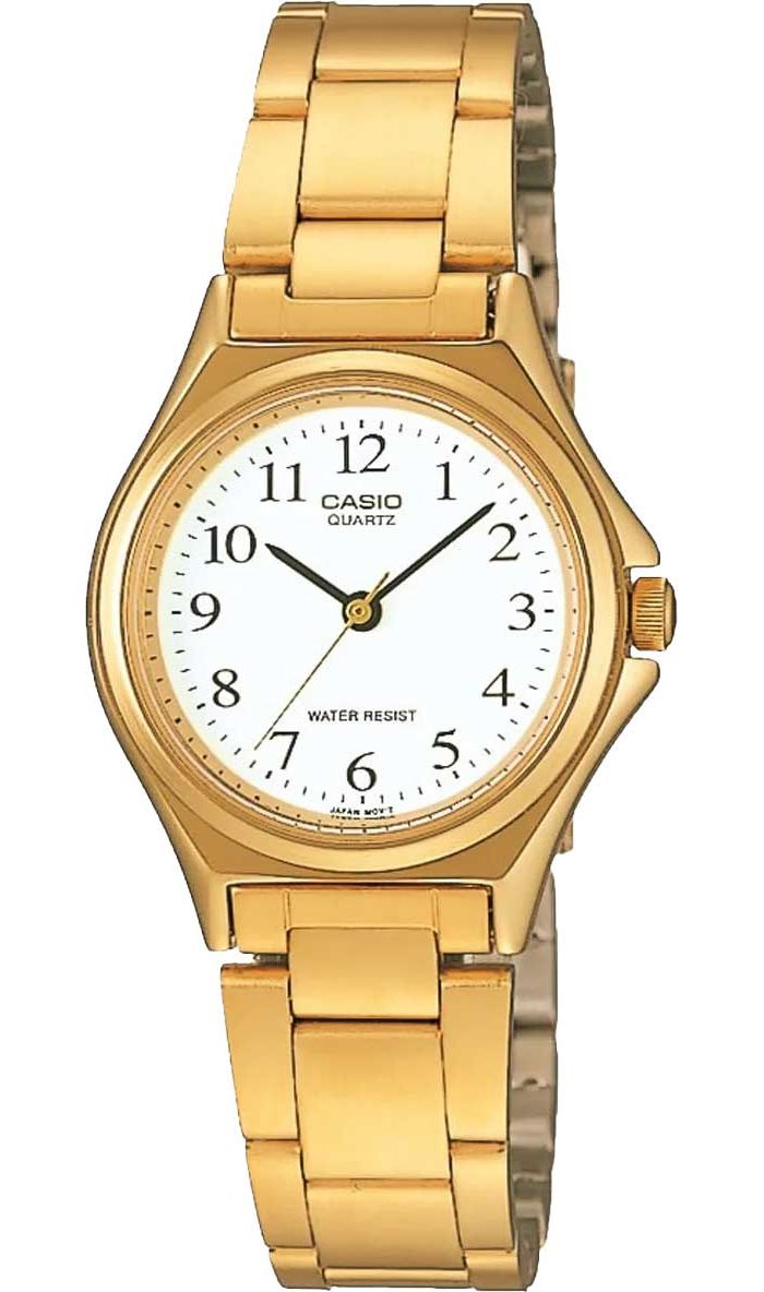 Наручные часы Casio LTP-1130N-7B женские кварцевые наручные часы со стальным браслетом водонепроницаемые